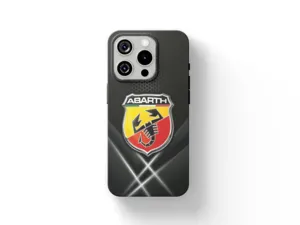 Fiat Abarth Étui Téléphone Cellulaire Design Sport Course